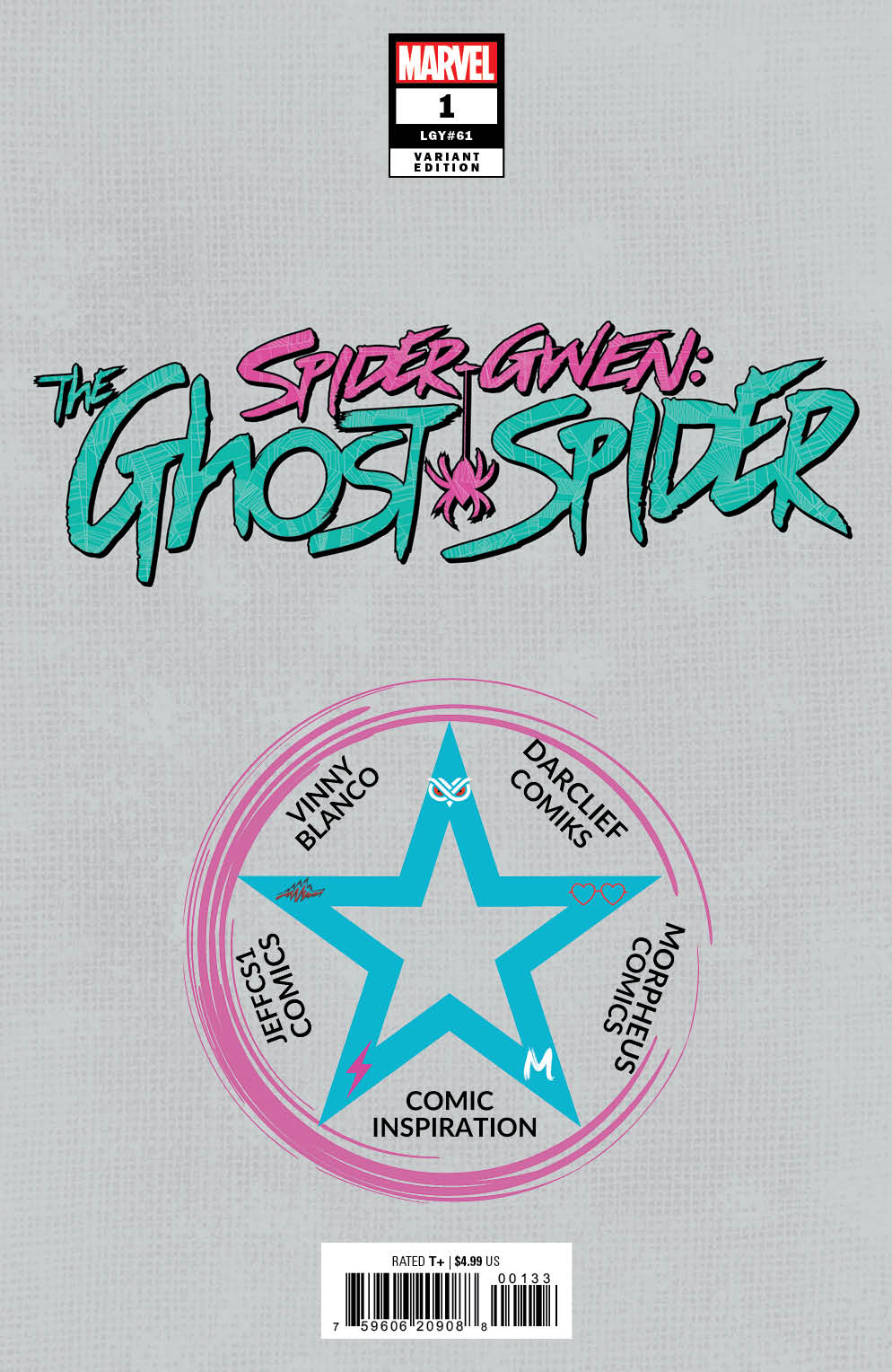 SPIDER-GWEN THE GHOST-SPIDER #1 (PRESALE 5/22/2024) TRADE & VIRGIN SET BY ARIEL