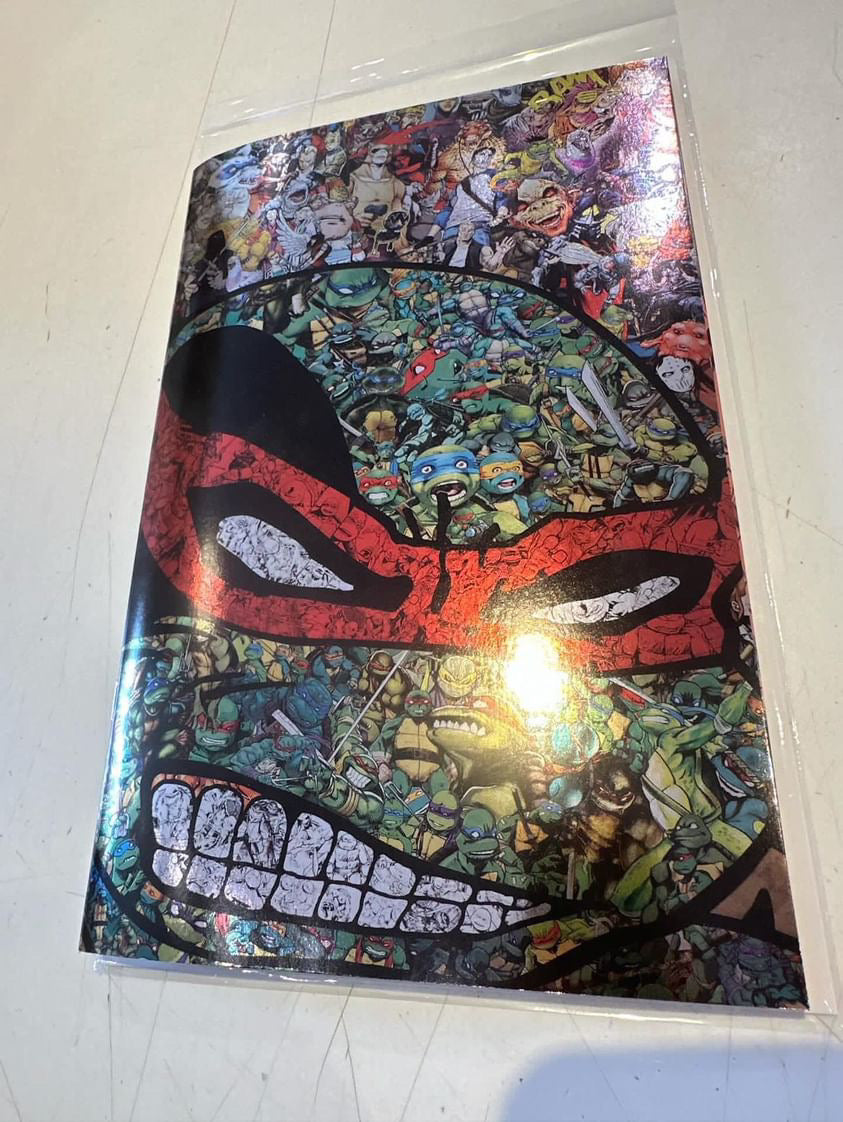 TMNT #150 - FOIL Virgin Exclusive by Mr. Garcin - Limited to 800